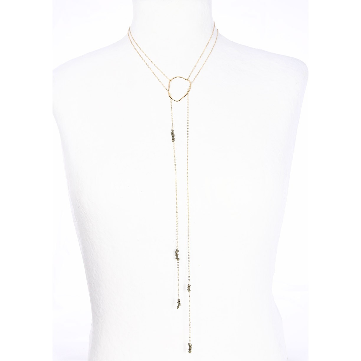 COLLIER-CERCLE-D-DORE