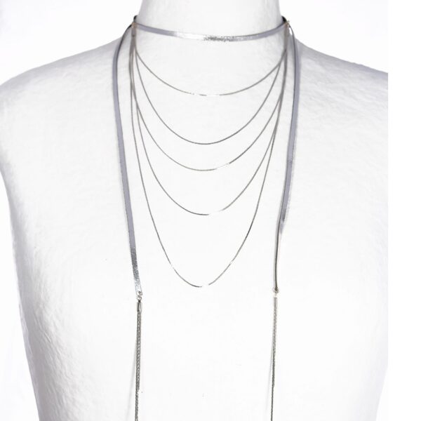 COLLIER-SCARVE-CHIC-ARGENT