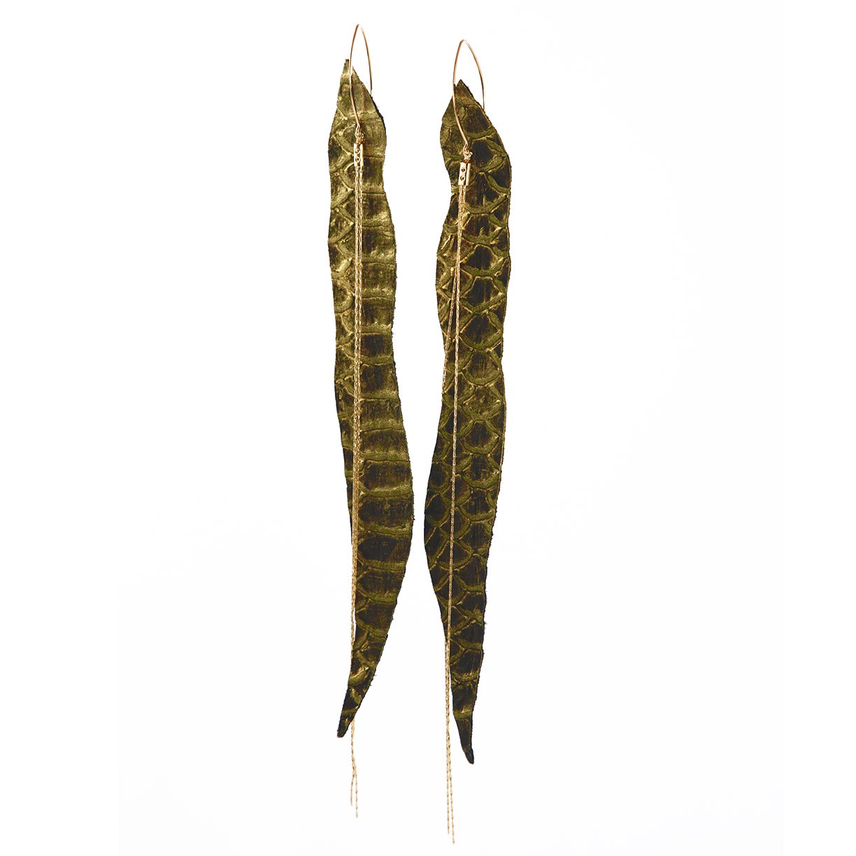 BOUCLES D’OREILLES SNAKE OR