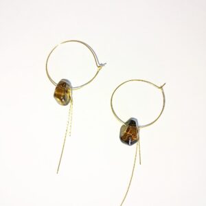 BOUCLE D’OREILLES CREOLES EVA