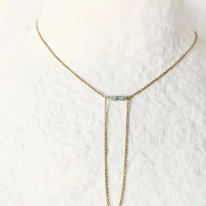 COLLIER LOLA AIGUE MARINE